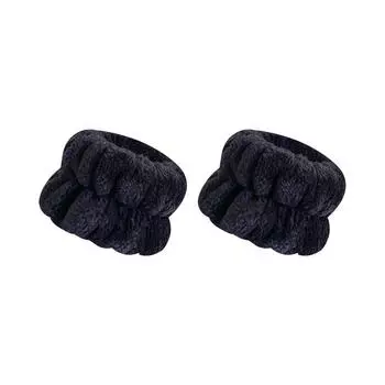 Ремешок для мытья лица, однотонный фланелевый многоцветный спортивный влагонепроницаемый рукав, повязка на голову