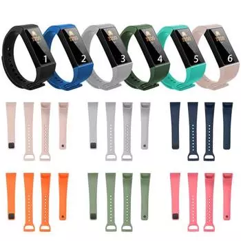Ремешок для наручных часов для Redmi/для Xiaomi MI Band 4C, утолщенный безопасный сменный ремешок из ТПУ для умных наручных часов