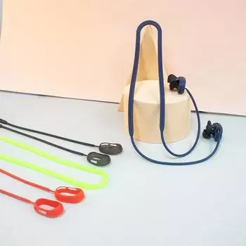 Ремешок для наушников с защитой от потери для держателя наушников BOSE QuietComfort Earbuds II, кабель для беспроводных наушников, силиконовый шнурок для шеи зелёный