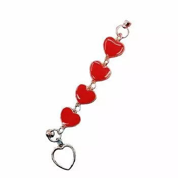 Ремешок для предотвращения потери телефона Ремешок для предотвращения падения телефона Чехол для телефона Цепочка для подвешивания при падении красный