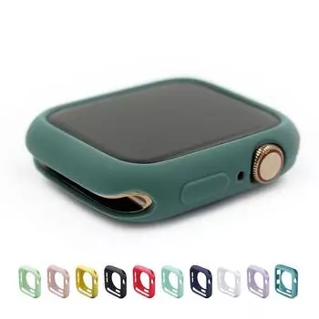 Ремешок для ремешка Apple Watch 44 мм 40 мм ремешок iWatch 42 мм 38 мм Защитный чехол для экрана аксессуары для Apple Watch серии 5 4 3 2 1 38mm Series 3 2 1 белый