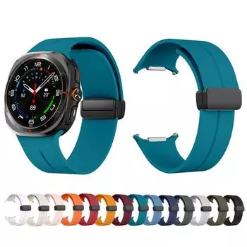 Ремешок для Samsung Galaxy Watch Ultra 47 мм, водонепроницаемый браслет Silmplicity для Galaxy Watch Ultra 47 мм, мужской и женский ремешок для часов Galaxy watch ultra чёрный