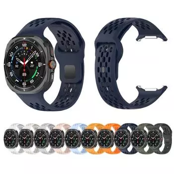 Ремешок для Samsung Watch Ultra Lightweight Hiking Holes Bracelet Подходит для мужчин и женщин для Galaxy Watch Ultra 47 мм Светло-серый ремешок galaxy watch ultra чёрный