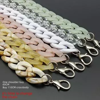 Ремешок для сумки через плечо из акриловой смолы в стиле ретро 60cm Shoulder