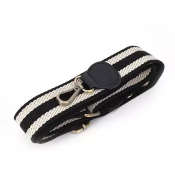 Ремешок для сумки из кожи, сумка на плечо, регулируемый ремень, сменная сумка, аксессуар для самостоятельного изготовления, 88 ~ 134 см, черный