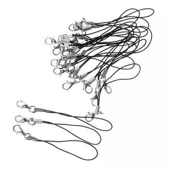 Ремешок для телефона Держатель для ключей Телефонный шнурок Телефонный шнурок Шнурок для шнура Шнуры-лариаты Карабин Веревка