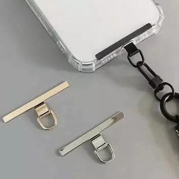 Ремешок для телефона из нержавеющей стали, застежка-молния, ремешок через плечо C