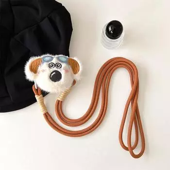 Ремешок для телефона капибара с сумкой, шнурок для телефона с собакой, ремешок через плечо для мобильного телефона для детей, дети style 2