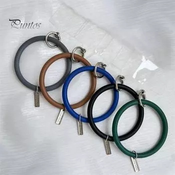 Ремешок для телефона Многофункциональный универсальный устойчивый к падению носимый износостойкий силиконовый чехол для смартфона с защитой от потери Круглый браслет Подвесное кольцо для улицы коричневый