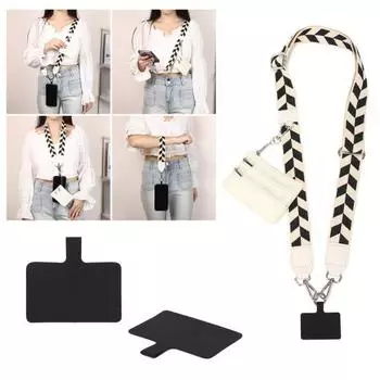 Ремешок для телефона с чехлом на молнии, регулируемый дизайн, износостойкий, широкое применение, кошелек, сумка через плечо, ремешок для телефона