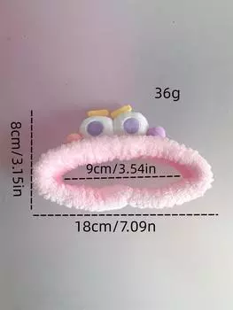 Ремешок для умывания лица Макияж Уход за волосами Шампунь Повязка на голову Повязка для умывания лица Женская повязка на голову