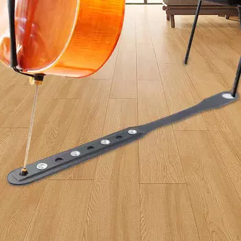 Ремешок для виолончели с противоскользящим эффектом, практичный, портативный, складной, прочный, регулируемый, многофункциональный прибор коричневый