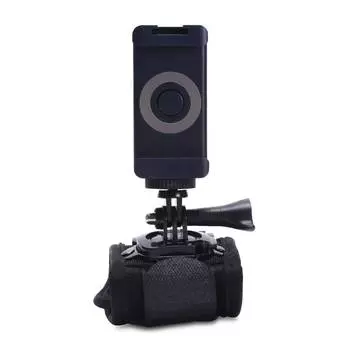 Ремешок для запястья с вращением на 360 градусов для Gopro Hero 10 9 8 5 Xiaomi Yi Insta Holder Велосипедное крепление Аксессуары для камеры