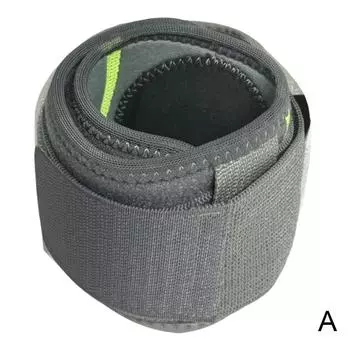 Ремешок для защиты локтя Теннис Бадминтон Гольф Локоть Гольф Компрессионный локтевой ремень Предплечье S V8B3 Dark Gray-1pc
