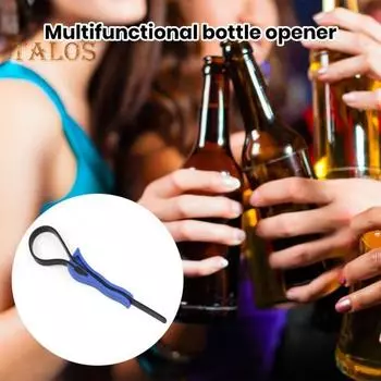 Ремешок, гаечный ключ, открывалка для банок, многофункциональные высокопрочные ремни, противоскользящий инструмент для открывания крышек, товары для дома S