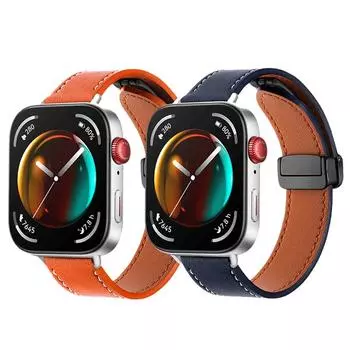 Ремешок из искусственной кожи для часов Huawei Fit 3, сменный браслет, спортивный ремешок для часов Huawei Fit3, аксессуары для браслетов For Huawei Watch Fit 3 оранжевый