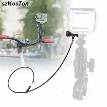 Ремешок из нержавеющей стали 23 дюйма для GoPro 12 11 10 9 8 SJCAM AKASO Insta360 X4 X3 DJI Osmo Action 4 Pocket 3 Universal