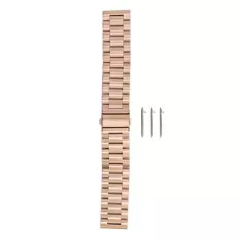 Ремешок из нержавеющей стали для часов Gear S3/S2 с быстросъемной классической двойной раскладывающейся застежкой, роскошный бизнес