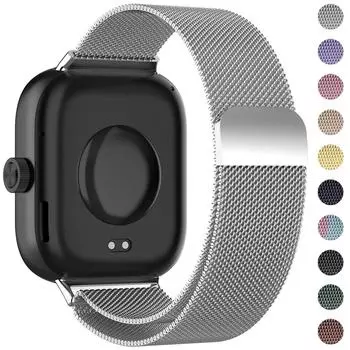 Ремешок из нержавеющей стали для часов Xiaomi Redmi Watch 4, металлический магнитный браслет, браслет для часов Xiao Mi Band 8 Pro Band for Redmi watch 4