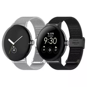 Ремешок из нержавеющей стали для Google Pixel Watch 2, сменный ремешок, браслет для ремешка для часов Pixel Watch Pixel Watch серебряный