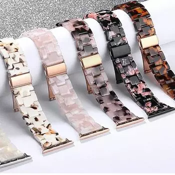 Ремешок из смолы для Apple Watch Ultra Band 42 мм 44 мм 40 мм 49 мм 41 мм 46 мм 45 мм Браслет Correa для iWatch SE 10 9 8 7 6 5 4 38mm 40mm 41MM