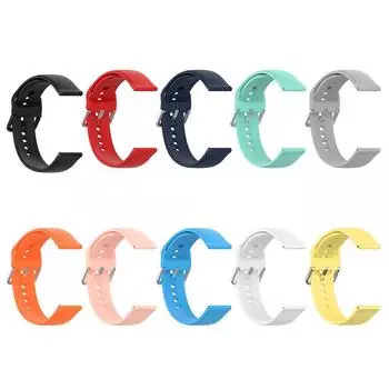 Ремешок из Великобритании для ID205L/Haylou LS01 Регулируемый ремешок для часов Браслет Спортивные часы чёрный