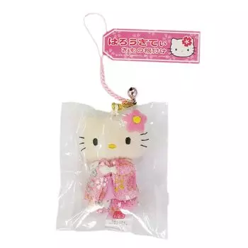 Ремешок кимоно нэцкэ Hello Kitty розовый