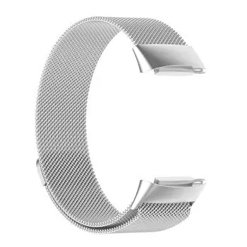Ремешок Milanese Loop из нержавеющей стали для браслетов Fitbit Charge 6 и 5