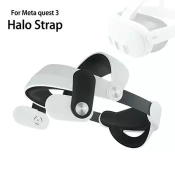 Ремешок на голову для Meta Quest 3 VR Сменные аксессуары Повышенный комфорт, снижение давления на голову Регулируемый шарнир