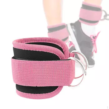 Ремешок на лодыжку для отталкивания ног Эспандер для упражнений на нижнюю часть тела фиолетовый