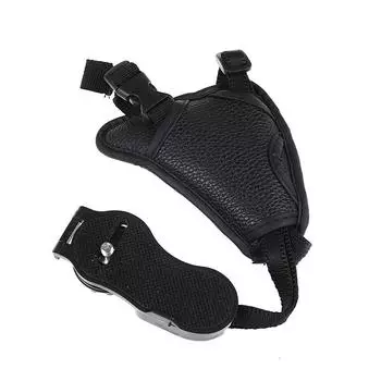 Ремешок на запястье для цифровой зеркальной камеры Универсальный ремешок для фотоаппарата чёрный