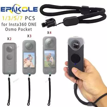 Ремешок на запястье для Insta360 X3 X4 Ручной ремешок с 1/4 винтом Браслет для Pocket 3 Insta 360 X2 X3 X4 Аксессуары