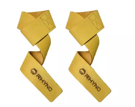 Ремешок на запястье RHYNO из кожи буйвола, подъемный ремень (коричневый)
