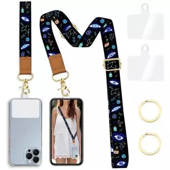 Ремешок на запястье, шнурок для мобильного телефона, защита от потери, шнурок для мобильного телефона через плечо, ремешки для ключей Style 8