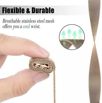 Ремешок с магнитной петлей для Fitbit Versa 4 3, сменный ремешок для умных часов, браслет из нержавеющей стали, ремень для Fitbit Sense 2, браслет For Fitbit Versa 4 серебряный