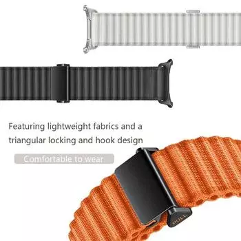 Ремешок Trail Band для Samsung Galaxy Watch Ultra 47 мм, нейлоновый ремешок-петля для Galaxy Watch LTE 47 мм, без зазоров, быстросъемный браслет, аксессуары Galaxy Ultra 47mm