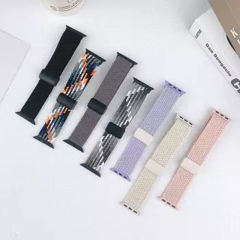 Ремешок Trail Loop для Apple Watch Ultra 2, 49 мм, серия 9, 8, 7, 45 мм, 41 мм, спортивный нейлоновый браслет для iWatch 6, 5, 4, 3 SE, 44 мм, 40 мм, 42 мм 38/40/41mm белый