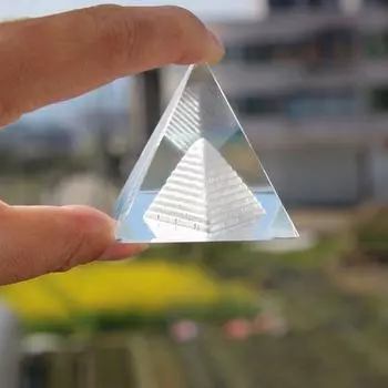 Ремесла Древнее здание Модель 3D Египет Египет Пирамида Стерео Пирамида Пирамида Декор Кристалл Пирамида чистый