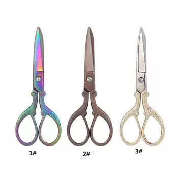 Ремесленные ножницы Dafeng, изысканный ретро цвет, титановый чай, титановая чайная комната, чайный пакетик, нить, вышивка, три цвета 3#