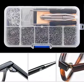 Ремкомплект очков для очков, носовая накладка, солнцезащитные очки, винт для очков, отвертка 1 box