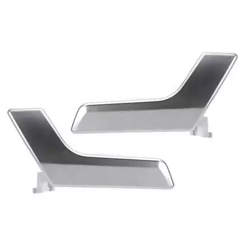 Ремкомплект внутренней дверной ручки, матовый серебристый, прочный ремонтный комплект внутренней дверной ручки, замена для Be Left Front: 2047201171, 204720