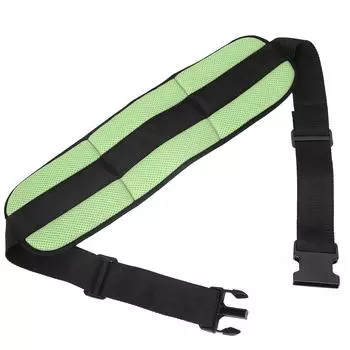 Ремни безопасности для инвалидных колясок Регулируемые фиксирующие ремни для пациентов Поясной ремень для стула Зеленый зелёный