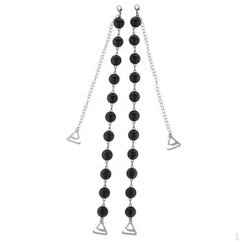 Ремни бюстгальтера в съемном нижнем белье для женщин с чёрный