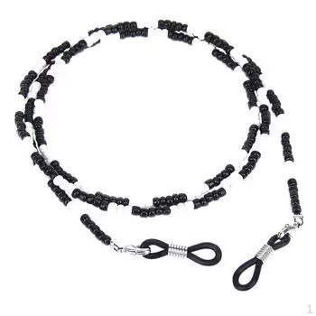 Ремни-держатели для очков с цепочкой из бисера на шее