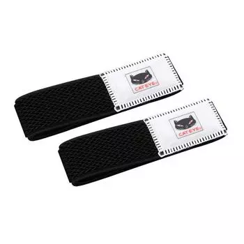 Ремни для брюк CAT EYE со светоотражателем для велосипедов, Светоотражающая лента высокой яркости, Черный, чёрный