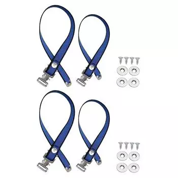 Ремни для ходулей Регулируемые маляры Ходьба Фитинг Нейлоновые ленты Домашние улучшения синий
