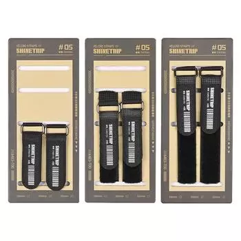 Ремни для кемпинга на открытом воздухе Нейлоновые волшебные ремни с шифрованием и пряжками Многоцелевые сильно липкие ремни для крепления 180MM