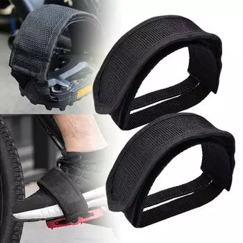 Ремни для педалей велосипеда Нейлоновый зажим для носка Ремешок для ноги Клейкий ремень Педали велосипеда с фиксированной передачей Детали для шоссейных велосипедов Аксессуары для горного велосипеда