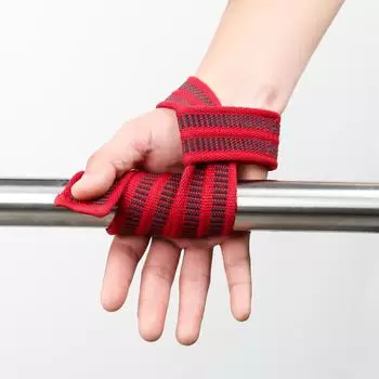 Ремни для силовой атлетики Перчатки для тяжелой атлетики Ремни для запястий Становая тяга Вспомогательное снаряжение для ладоней для подтягиваний Штанга Гантели Тренажер