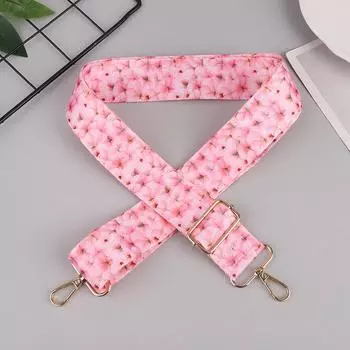 Ремни для сумок с цветочным принтом, регулируемый сменный длинный плечевой ремень, универсальные аксессуары для сумок